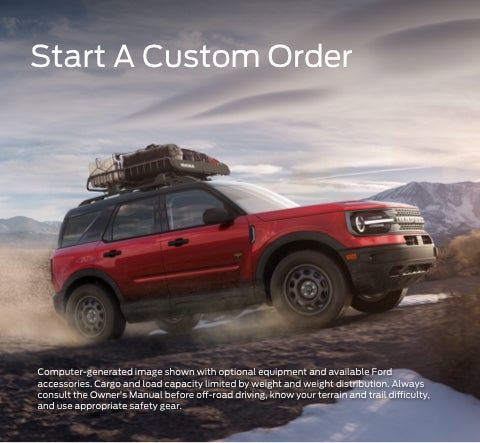 Start a custom order | Cloninger Ford of Hickory in Hickory NC