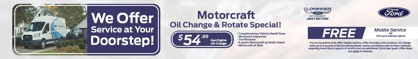 Oil Change & Tire Rotation